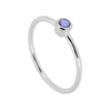 ANILLO DEEP BLUE SILVER