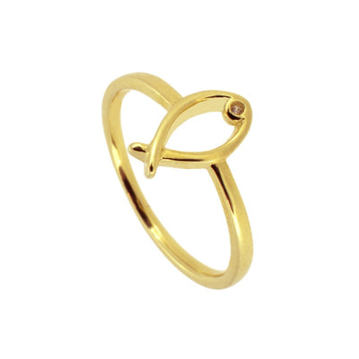 ANILLO FISH GOLD