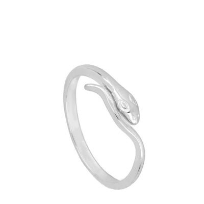 ANILLO SERPES SILVER