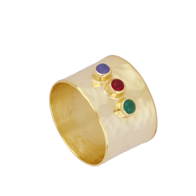 ANILLO PSALA TRIJADE GOLD