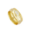 ANILLO BOHO LUNA GOLD