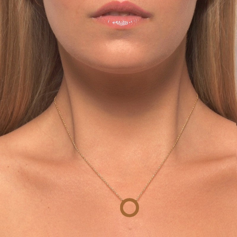 COLLAR CIRCLE SILVER