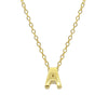 COLLAR SMALL LETTER GOLD