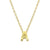 COLLAR SMALL LETTER GOLD