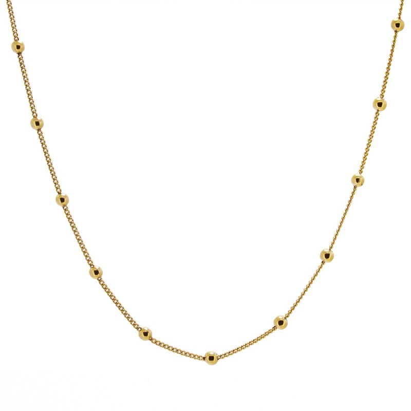 COLLAR BEST MEDIUM GOLD