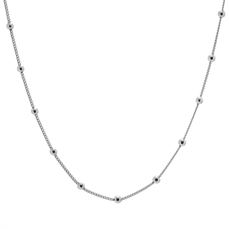 COLLAR BEST MEDIUM SILVER