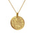 COLLAR ZODIAC MEDIUM GOLD