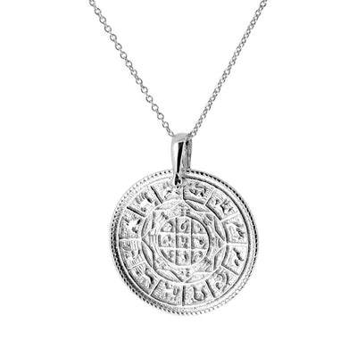 COLLAR ZODIAC MEDIUM SILVER