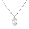 COLLAR SKULL SILVER