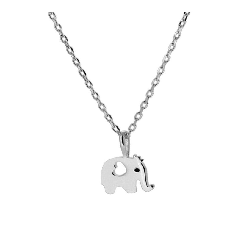 COLLAR SWEET ELEPHANT SILVER