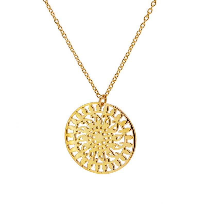 COLLAR MANDALA GOLD