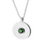 COLLAR EGYPTO VERDE SILVER