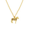 COLLAR ZEBRA GOLD