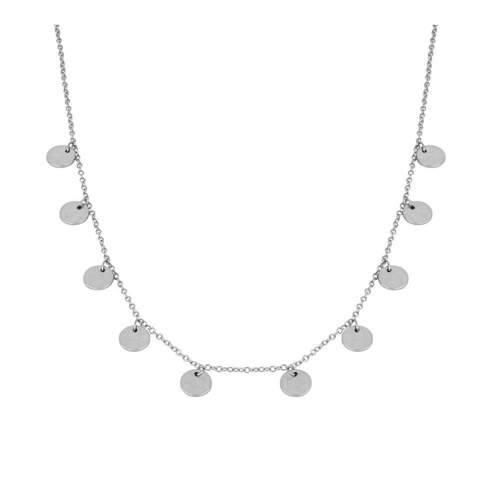 COLLAR MINIMOON SILVER