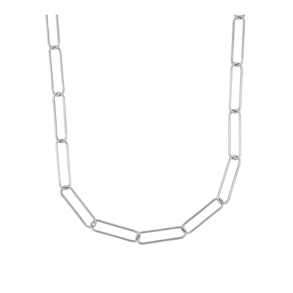 COLLAR CHAIN PLUS SILVER