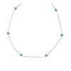 COLLAR VENECIA VERDE SILVER