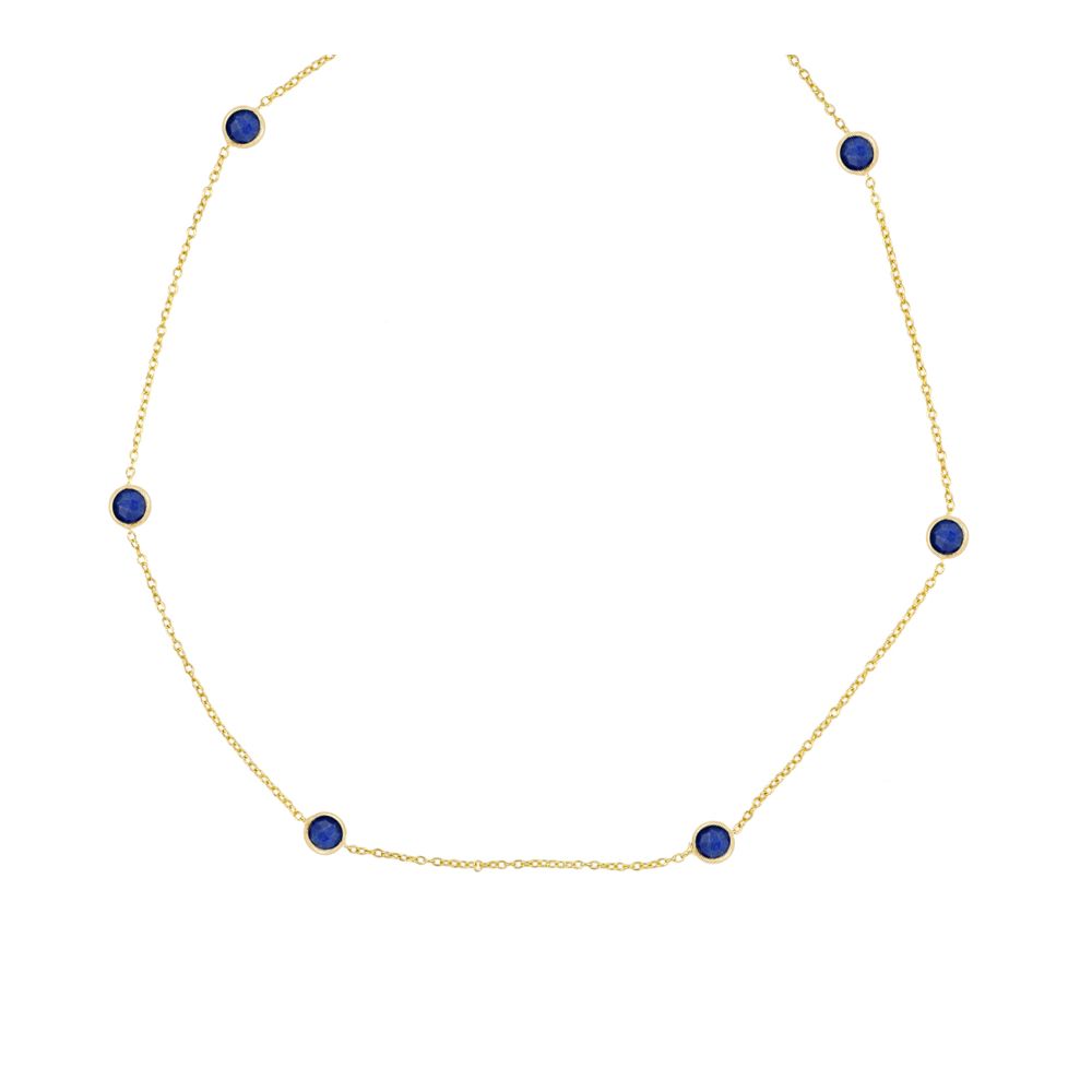 COLLAR VENECIA LAPISLAZULI GOLD