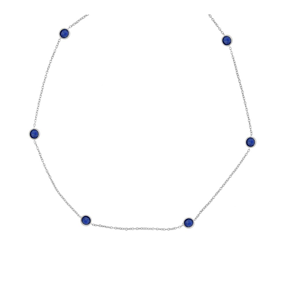 COLLAR VENECIA LAPISLAZULI SILVER