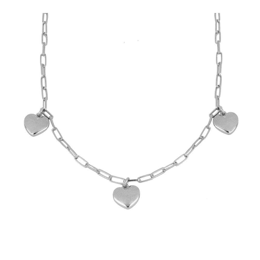 COLLAR LOVELOVELOVE SILVER