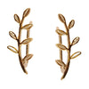 PENDIENTES LAUREL TREPADOR GOLD