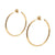 PENDIENTES AIDA 30 MM GOLD