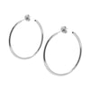 PENDIENTES AIDA 30 MM SILVER