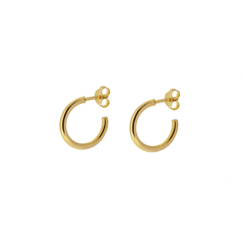 PENDIENTES AIDA 15 MM GOLD