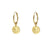 PENDIENTES MONEY GOLD