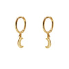 PENDIENTES LUNITA GOLD