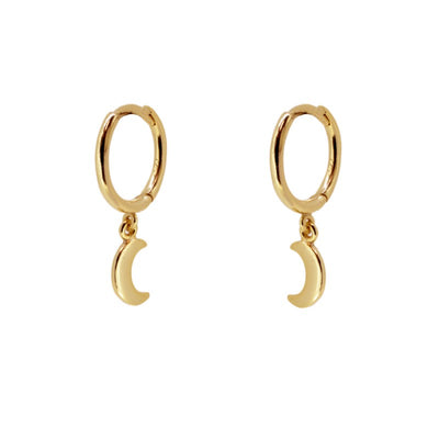 PENDIENTES LUNITA GOLD