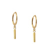 PENDIENTES STICK GOLD