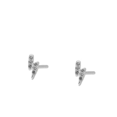 PENDIENTES RAYO SHINE SILVER