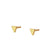 PENDIENTES TRIS GOLD