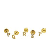 PENDIENTES ALPHABET GOLD