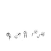 PENDIENTES ALPHABET SILVER