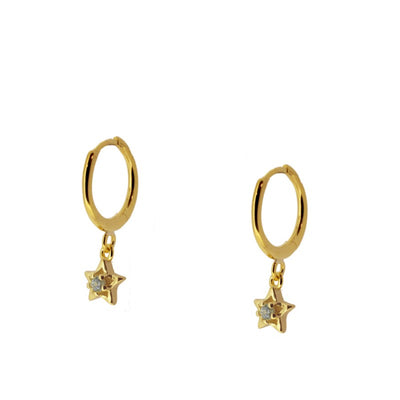 PENDIENTES ESTELA GOLD