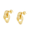 PENDIENTES CREME GOLD