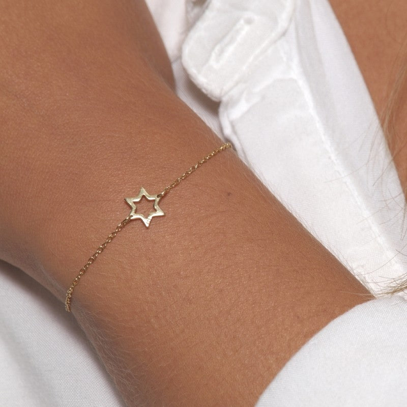 PULSERA ESTRELLA GOLD