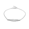 PULSERA PLUMA SILVER