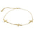 PULSERA CRUCES GOLD