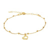 PULSERA CORAZON GOLD