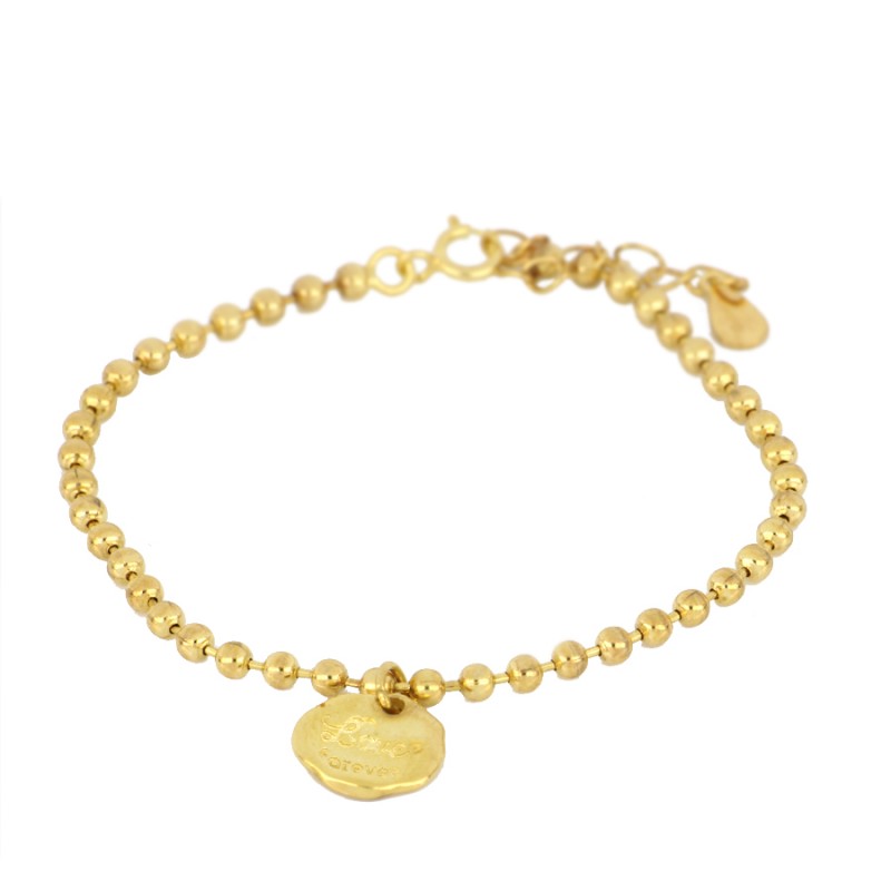 PULSERA LOVE FOREVER GOLD