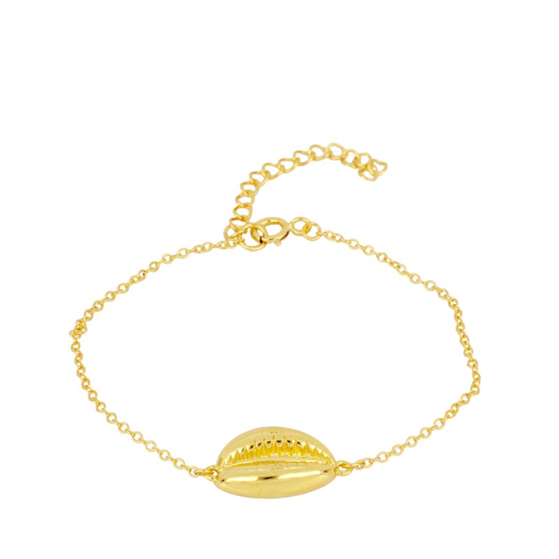 PULSERA SHELL GOLD