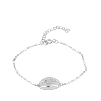 PULSERA SHELL SILVER