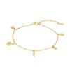 PULSERA CHARMS GOLD