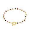 PULSERA CHIC TURMALINA GOLD